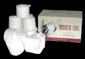 White Jumbo Mouth Coils