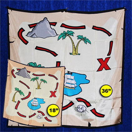 Treasure Map Silk